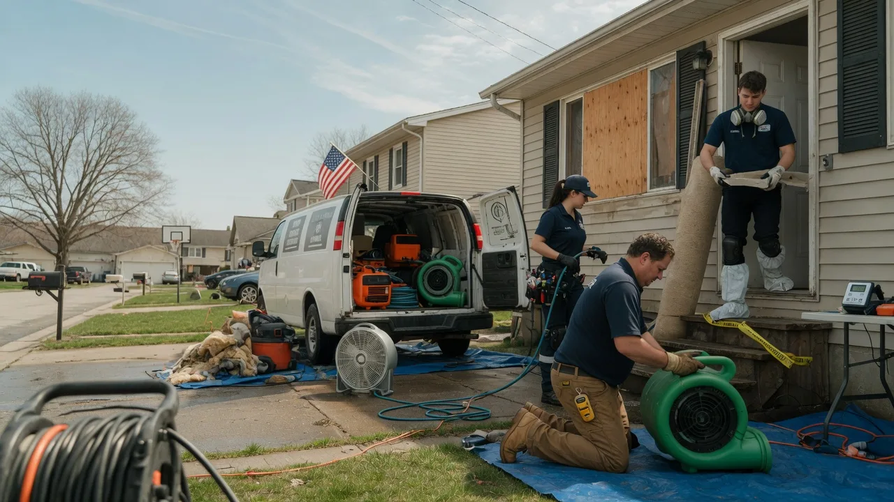 Water Damage Restoration in Butler, OK near me